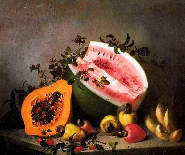 Mota, Jose de la Papaya and watermelon